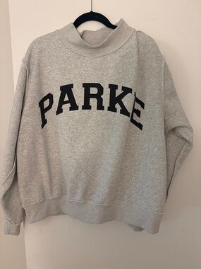PARKE/SET Active Reversible Mock Neck Sweatshirt